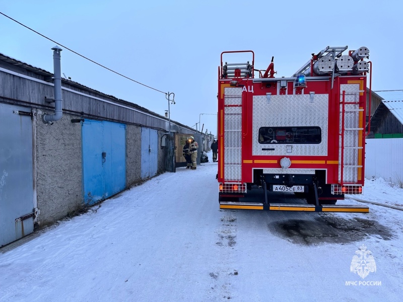 Оставленная без присмотра печь стала причиной пожара